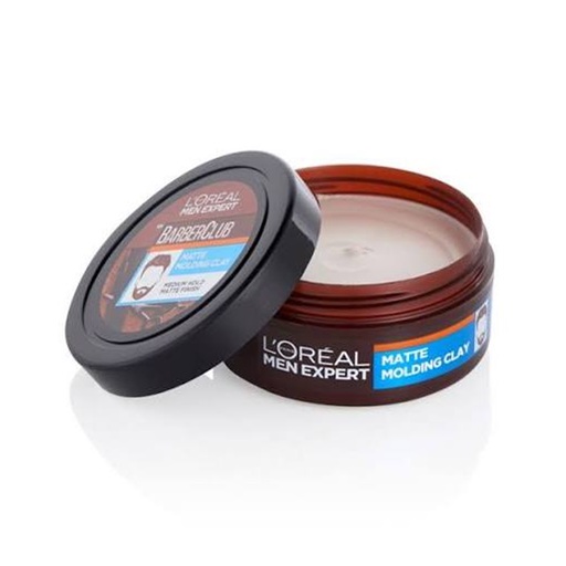 L'Oreal Paris Men Expert Matt Clay Barber Club Hair Styling Clay 