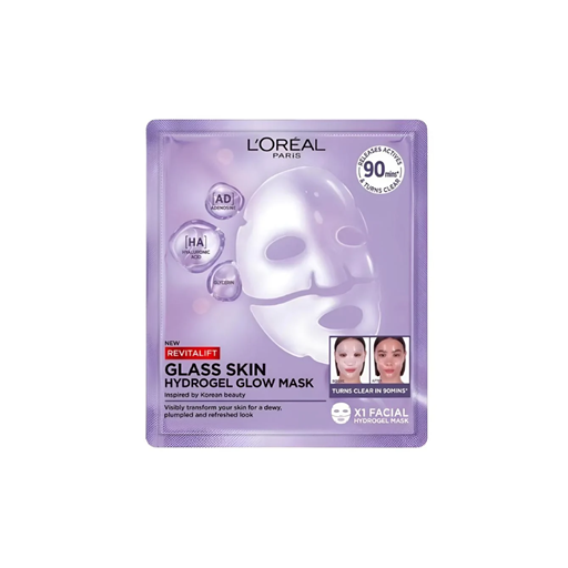 L'Oreal Paris Revitalift Filler Glass Skin Hydrogel Glow Mask