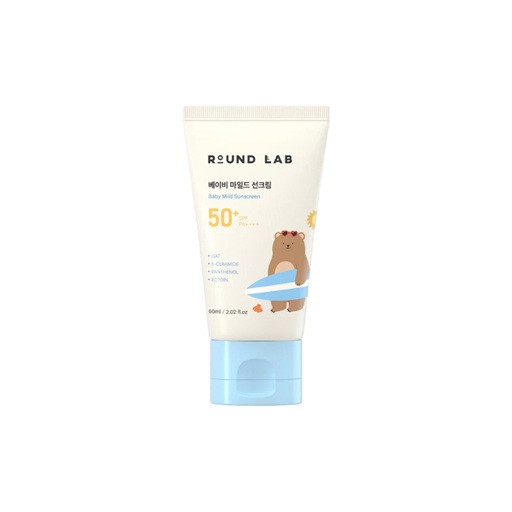 Round Lab Baby Mild Sunscreen SPF 50+ PA++ Mineral Sunscreen 60ml