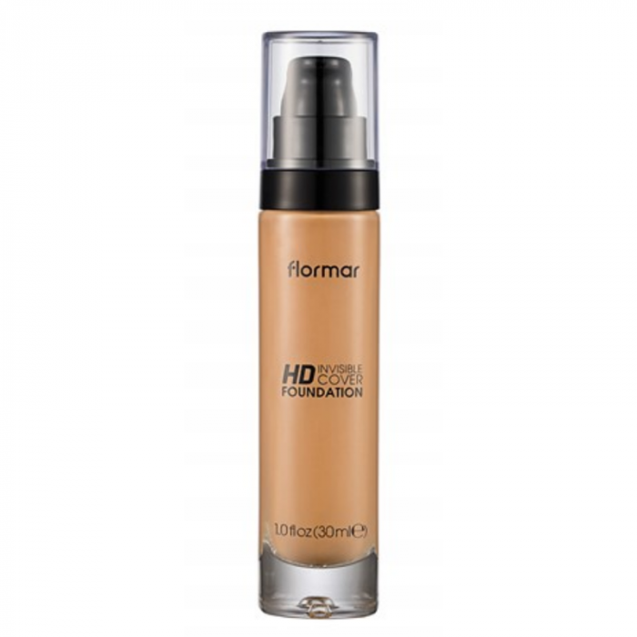 Flormar Invisible Cover HD Foundation - Golden Beige 110