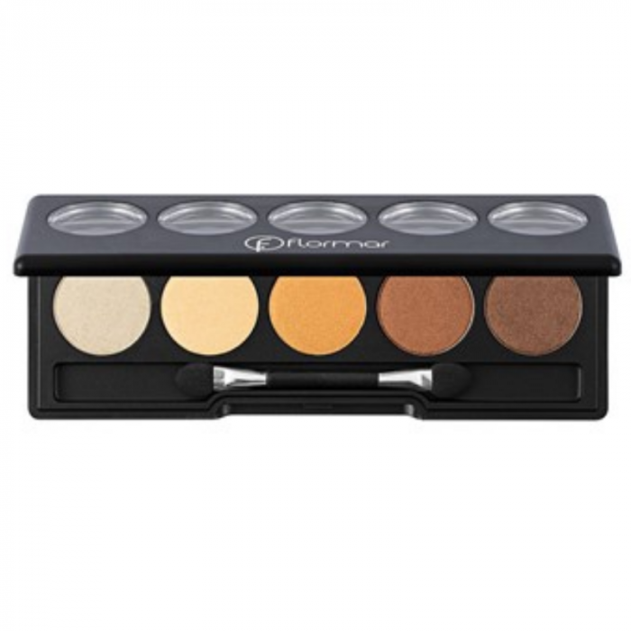Flormar Color Palette Eye Shadow - 004 Golden Caramel