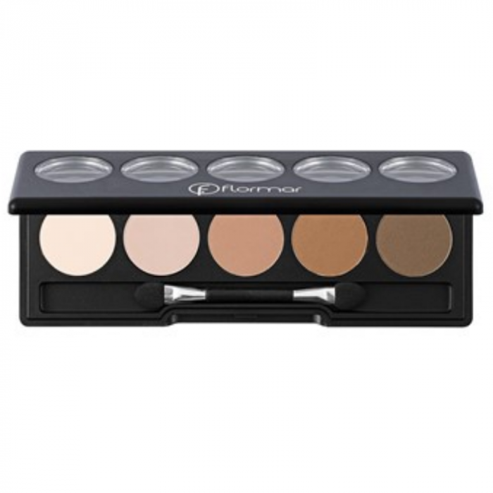 Flormar Color Palette Eye Shadow - 007 Nude Dudes