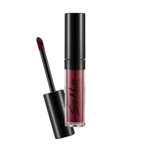Flormar Silk Matte Lliquid Lipstick - 08 Dark Violet