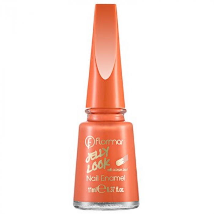 Flormar Jelly Look Nail Enamel - JL03 Coral Red