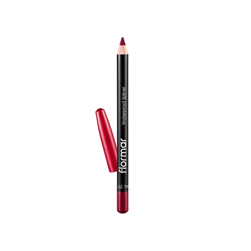 Flormar Waterproof Lipliner - 217 Chic Crimson