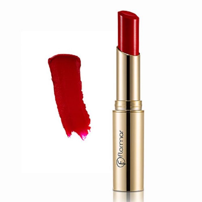 Flormar Deluxe Cashmere Lipstick - 25 Perfect Crimson