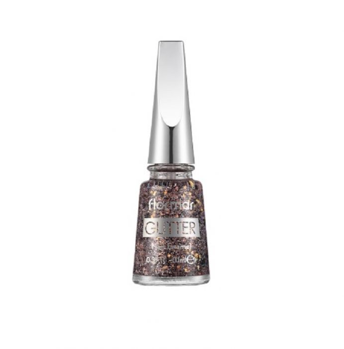 Flormar Glitter Nail Enamel - 42 Copper