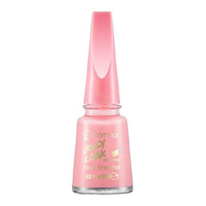 Flormar Jelly Look Nail Enamel - JL27 Milky Pinky