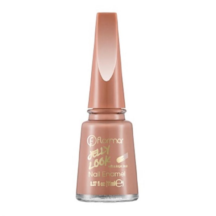 Flormar Jelly Look Nail Enamel - JL31 Coffee With Milk