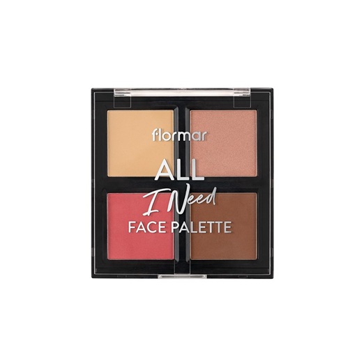Flormar All I Need Face Palette - 000 Natural