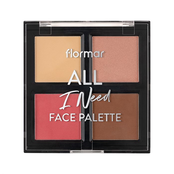 Flormar All I Need Face Palette - 000 Natural
