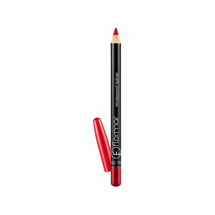 Flormar Waterproof Lipliner Pencil - 233 Dramatic Red