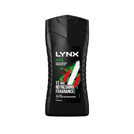 Lynx Africa 12H Refreshing Fragrance Body Wash 225ml