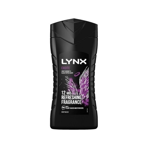 Lynx Excite 12H Refreshing Fragrance Body Wash 225ml
