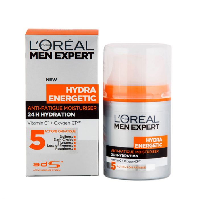 L'Oreal Hydra Enrgetic Anti - Fatigue Moistng Lotion Man 50 Ml