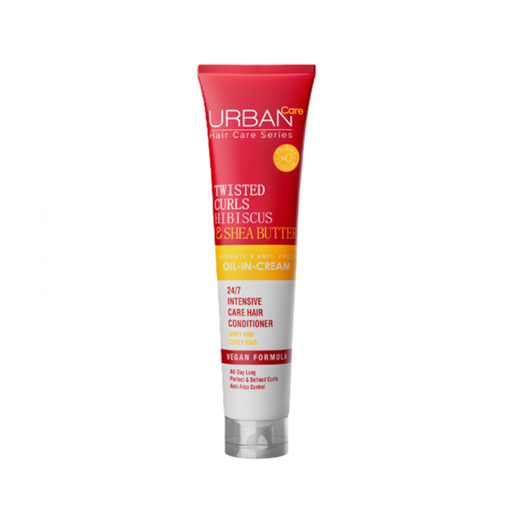 Urban Care Twisted Curls Hibiscus & Shea Butter Oil-In-Cream Conditioner 175m