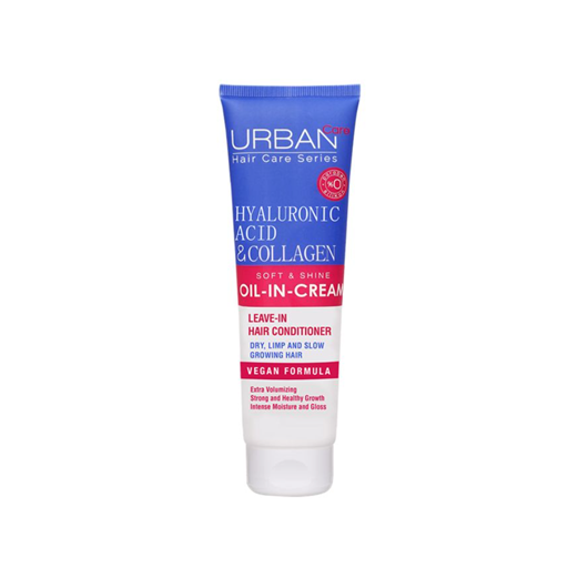 Urban Care Hyaluronic Acid & Collagen Extra Volumizing Strong & Healthy Growth Oil-In-Cream 150ml