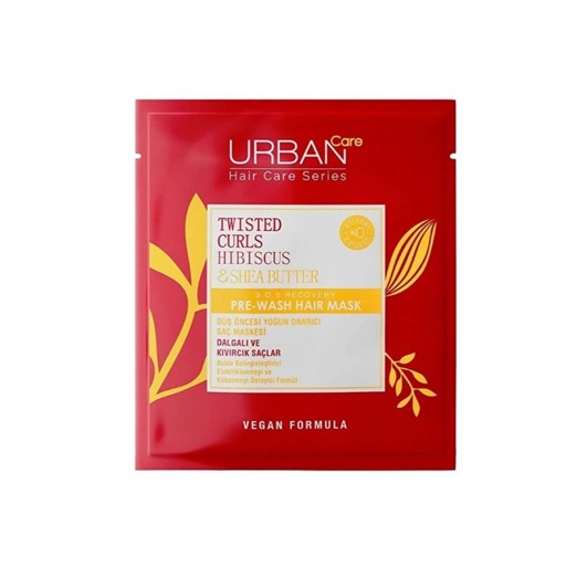 Urban Care Twisted Curls Hibiscus & Shea Butter Pre-Shower Hair Care Mask 50ml
