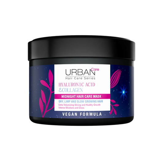 Urban Care Hyaluronic Acid & Collagen Night Hair Mask 230ml