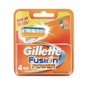 Gillette Fusion Power Cartridges 4Pcs